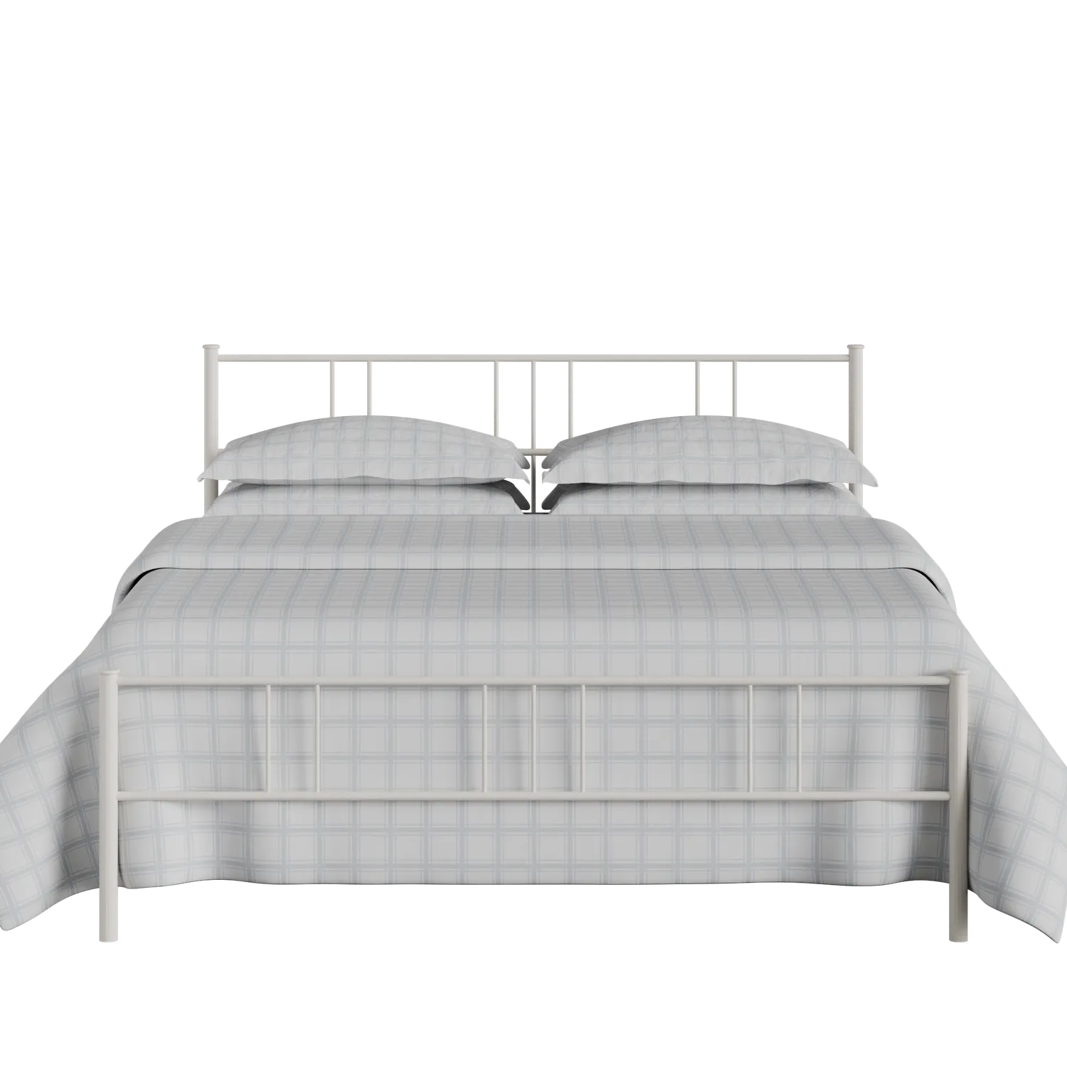 Mortlake iron/metal bed in ivory