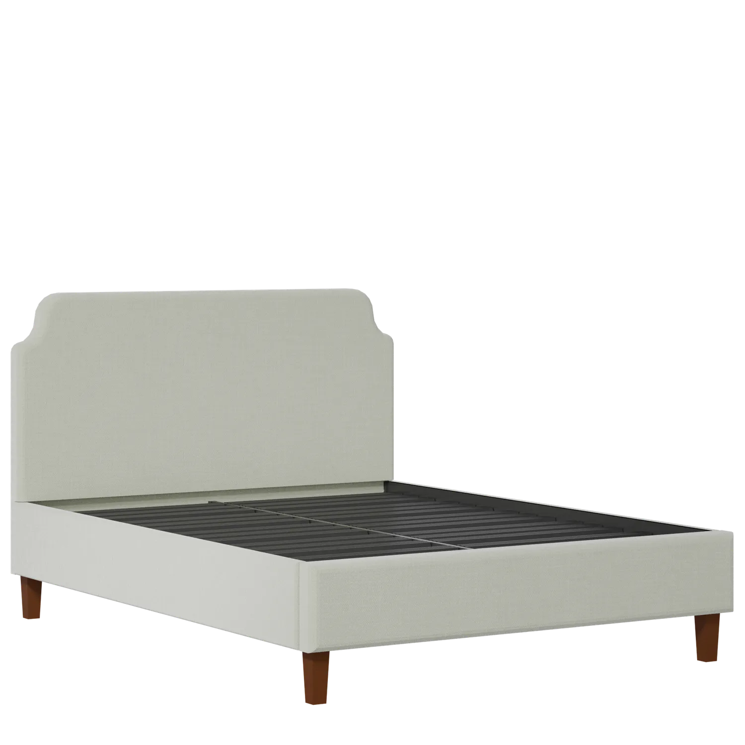 Charing Slim upholstered bed in mineral fabric
