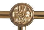 Antique brass finish for brass beds