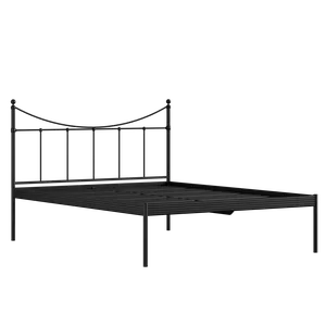 Camden iron/metal bed in black with drawers - Thumbnail