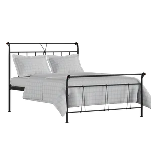 Pellini cama de metal en negro con colchón - Thumbnail