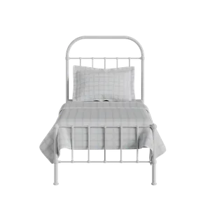 Solomon cama individual de metal en blanco - Thumbnail