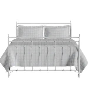 Tiffany iron/metal bed in white - Thumbnail