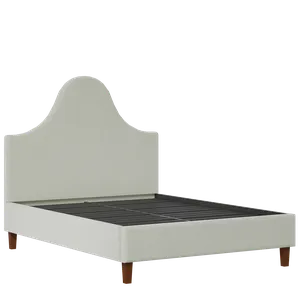 Beverley upholstered bed in mineral fabric - Thumbnail
