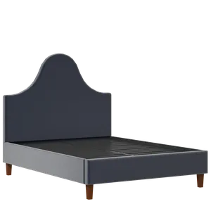 Beverley upholstered bed in oxford blue fabric - Thumbnail
