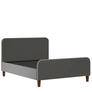 Broughton upholstered bed in iron fabric - Thumbnail
