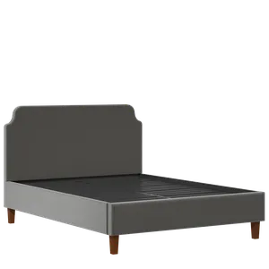Charing Slim upholstered bed in iron fabric - Thumbnail