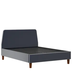 Hanwell Slim upholstered bed in oxford blue fabric - Thumbnail