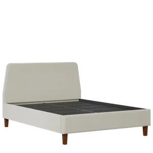 Hanwell Slim upholstered bed in oatmeal fabric - Thumbnail