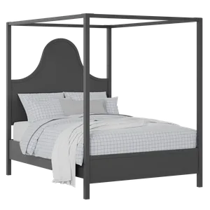 Rowe painted wood bed in black with Juno mattress - Thumbnail
