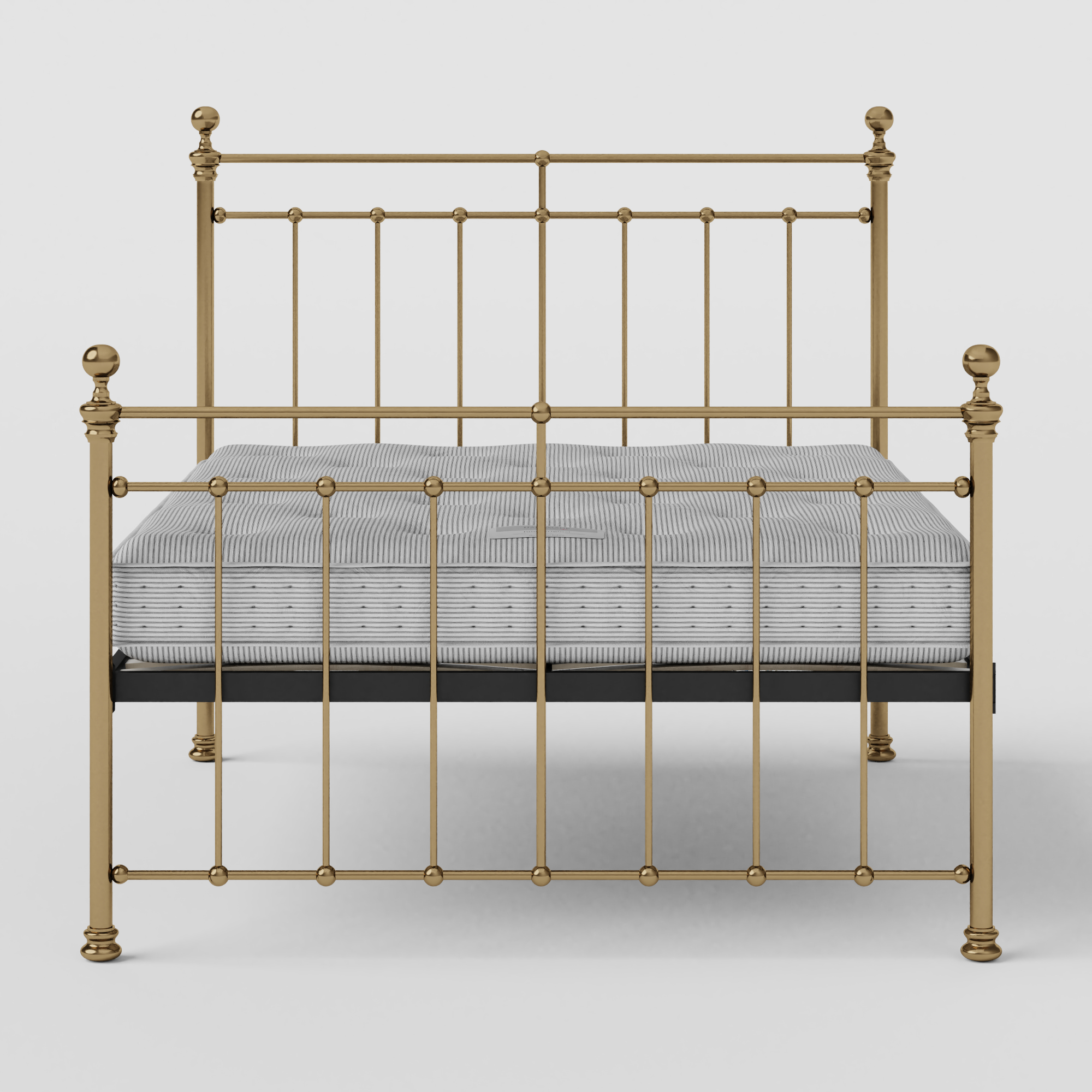 Blyth brass bed with Juno mattress