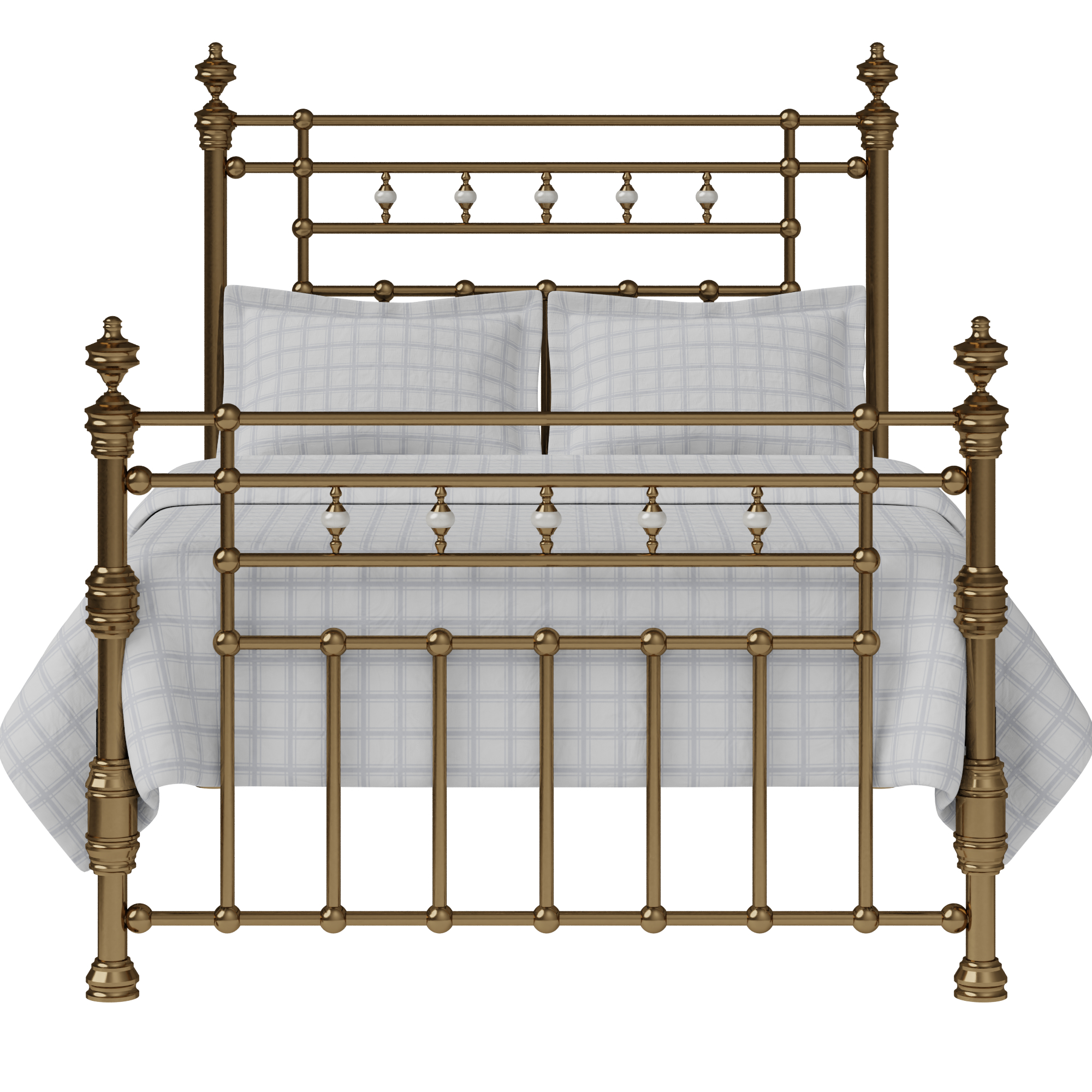 Boyne brass bed