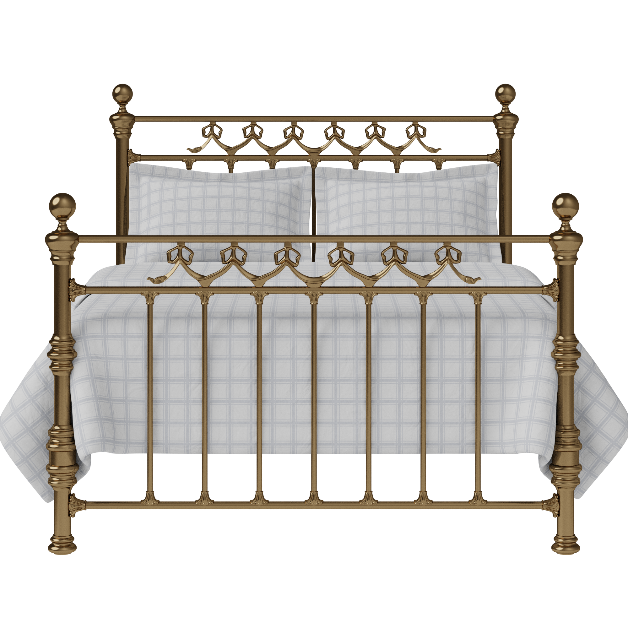 Braemore brass bed