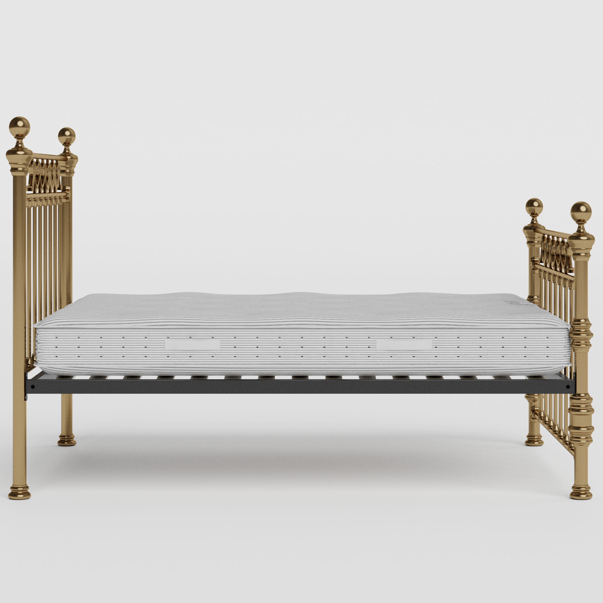 Braemore brass bed with Juno mattress