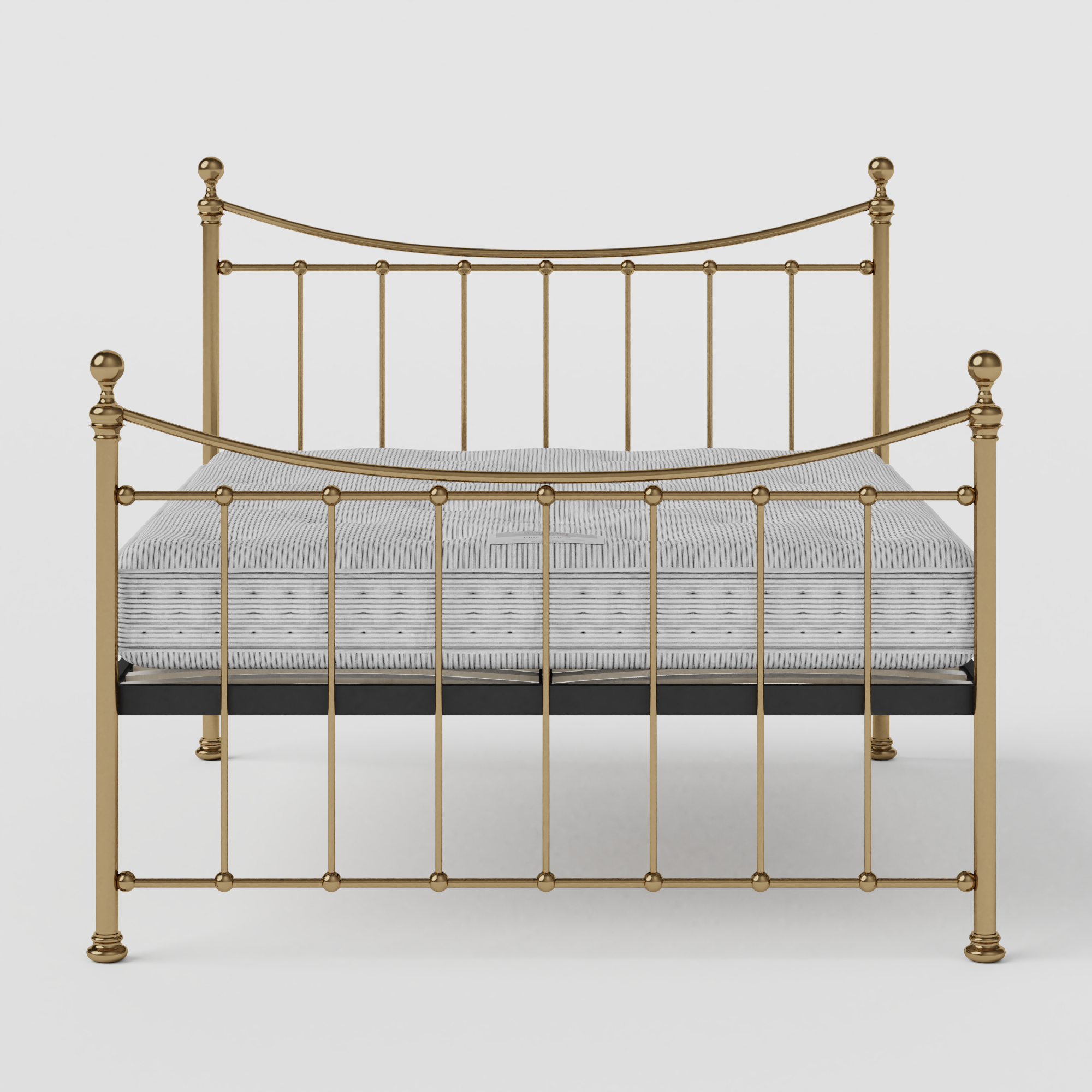 Kendal brass bed with Juno mattress