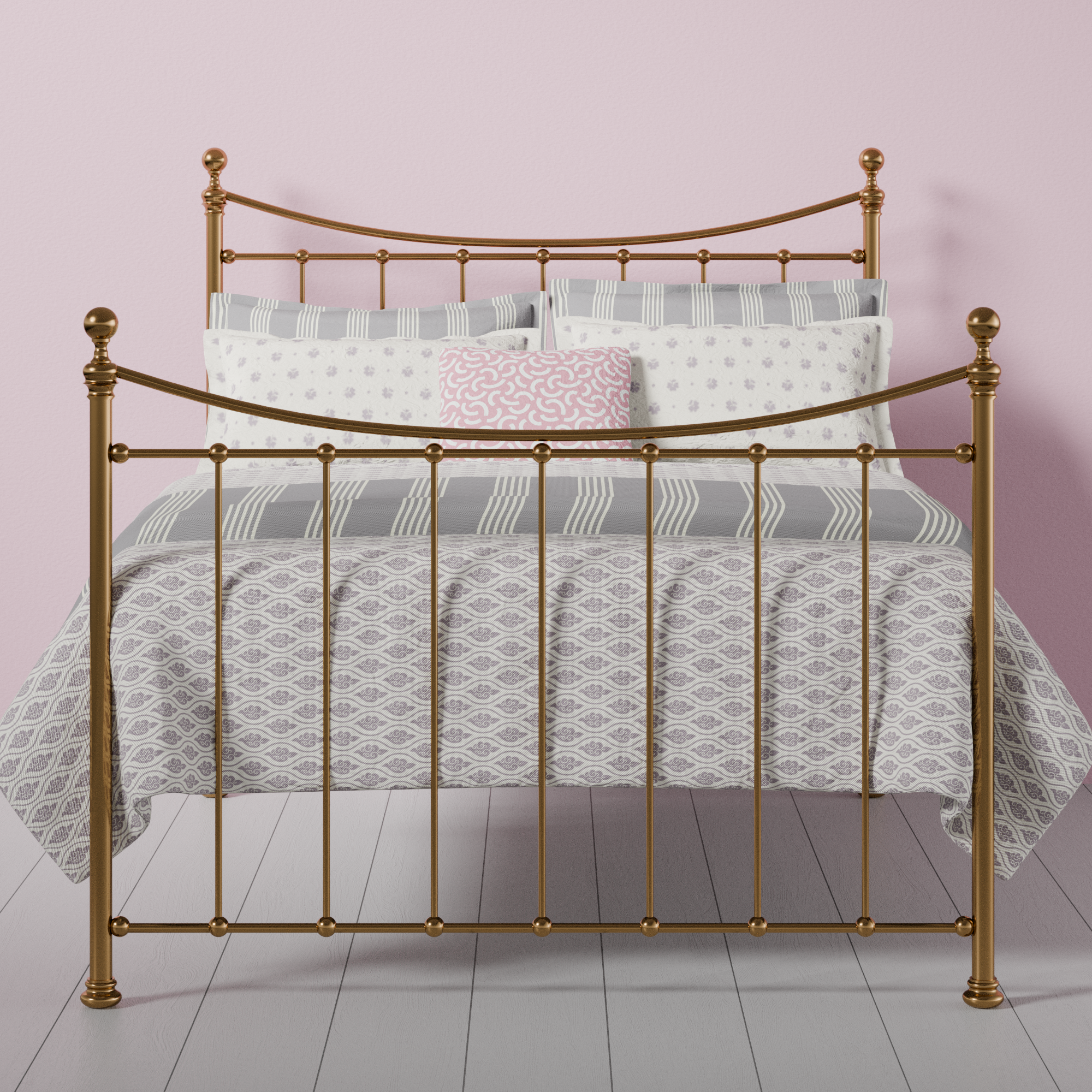 Kendal - Brass Bed Frame - The Original Bed Co - IE