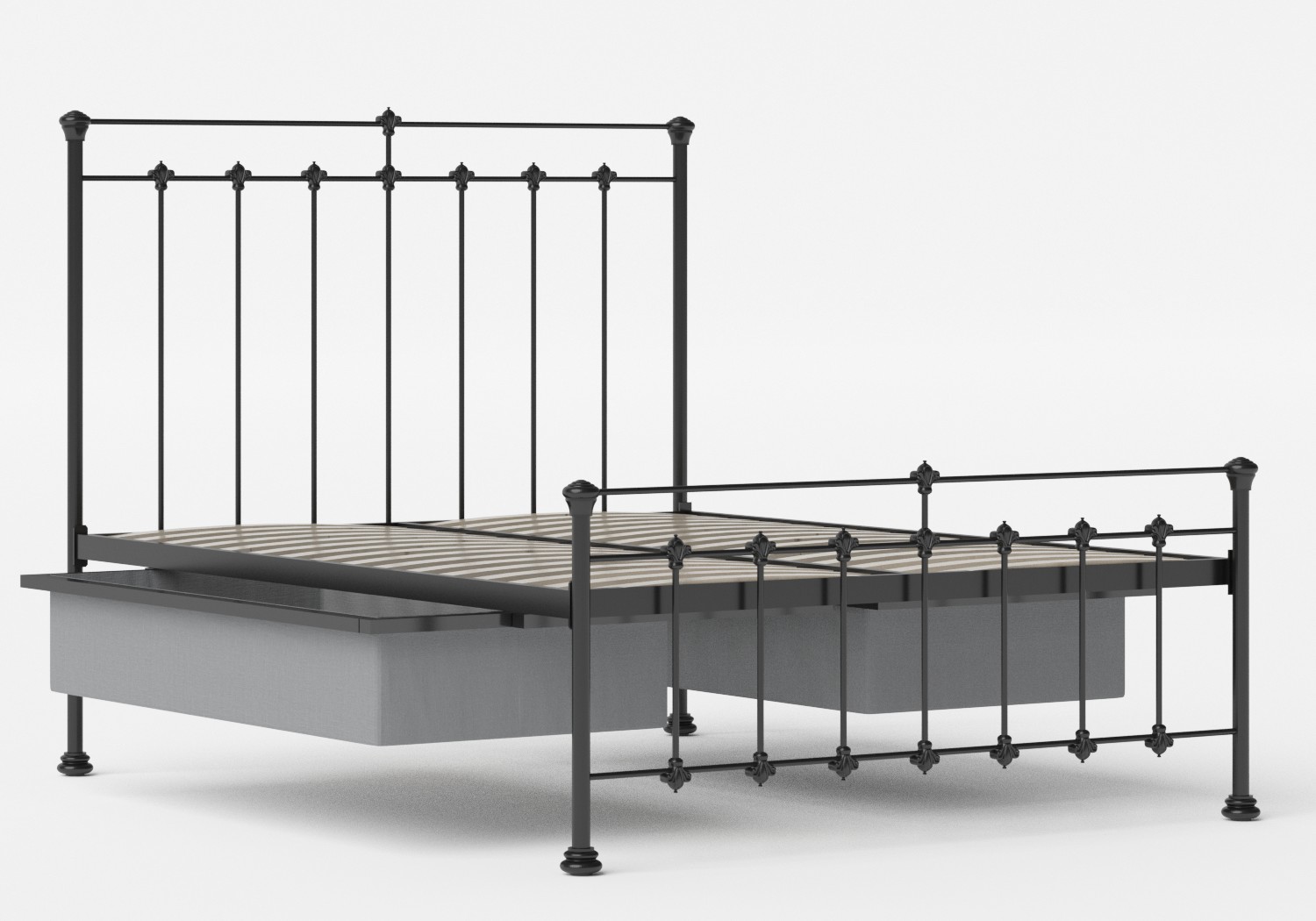 Edwardian - Iron/Metal Bed Frame - The Original Bed Co - UK.