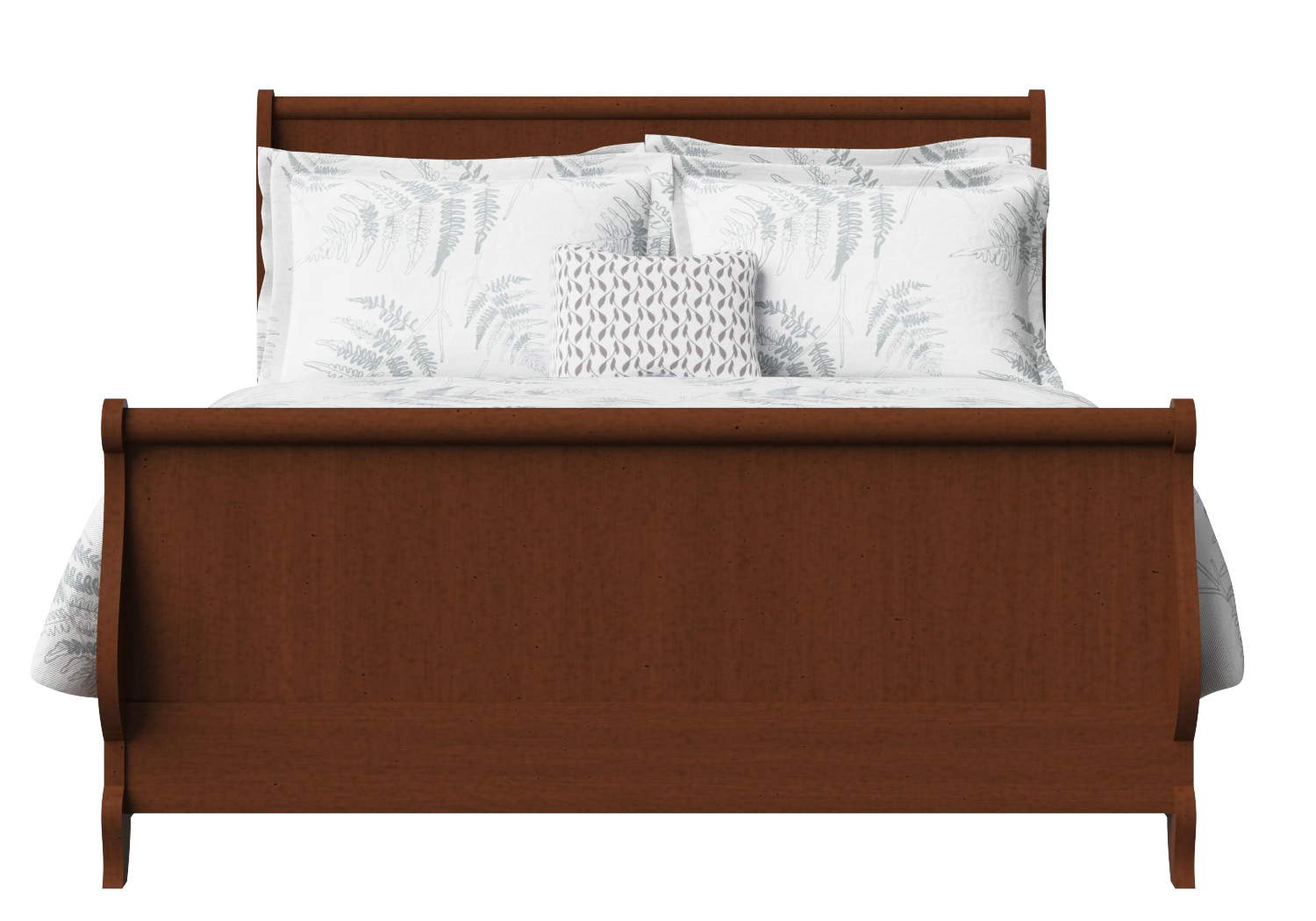 Elliot Wooden Bed Frame Original Co Gb Elliot Wood Bed In Dark Cherry