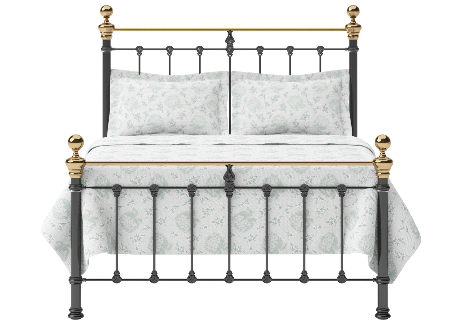 Verrassend Hamilton Low Footend - IJzeren/Metalen bed frame - The Original EH-87