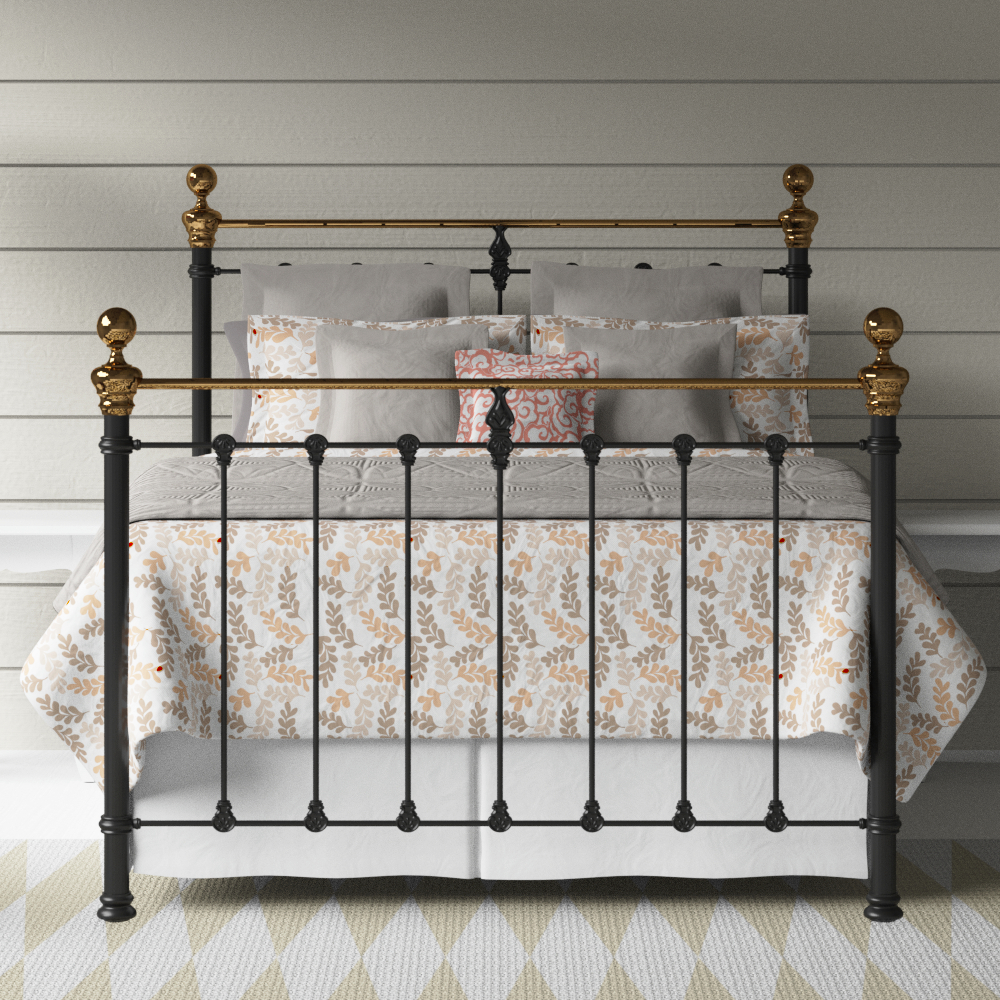 Black metal beds & black iron bed frames by The Original Bed Co