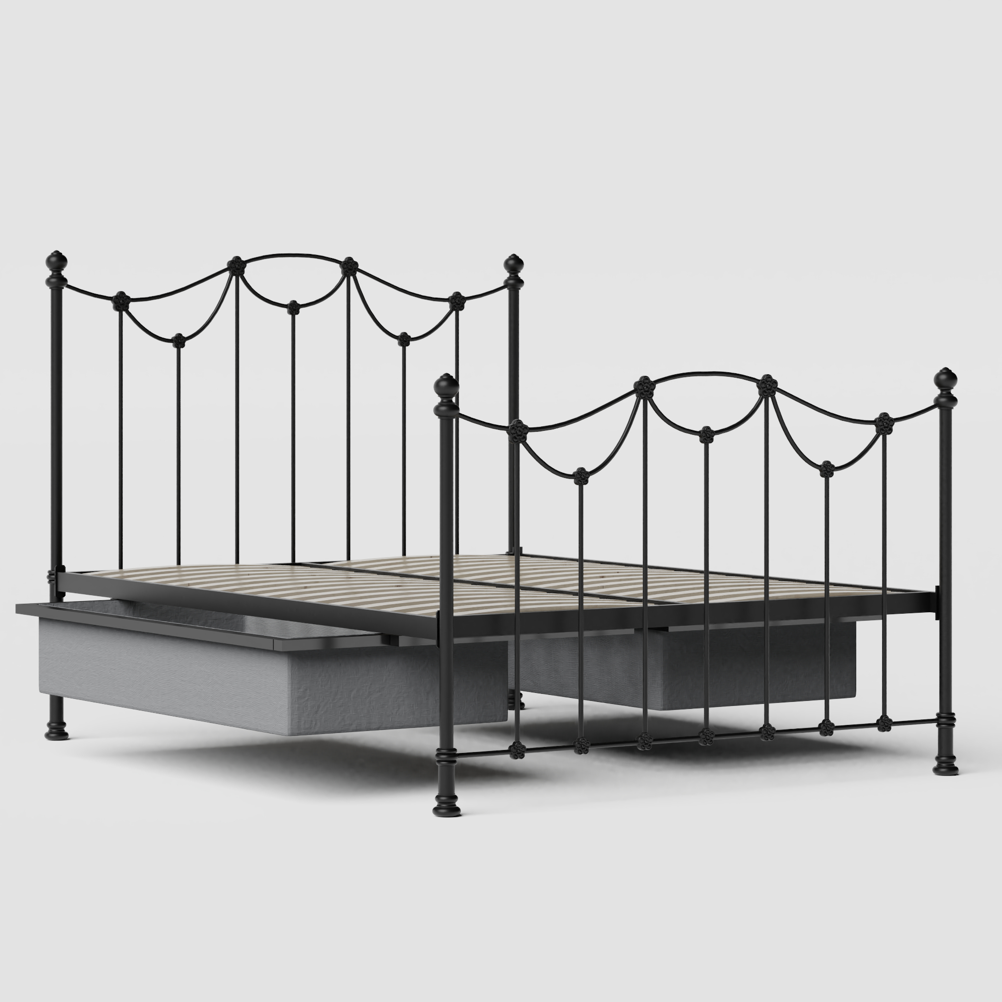 Carie Iron Metal Bed Frame The, Big Lots Metal Bed Frame