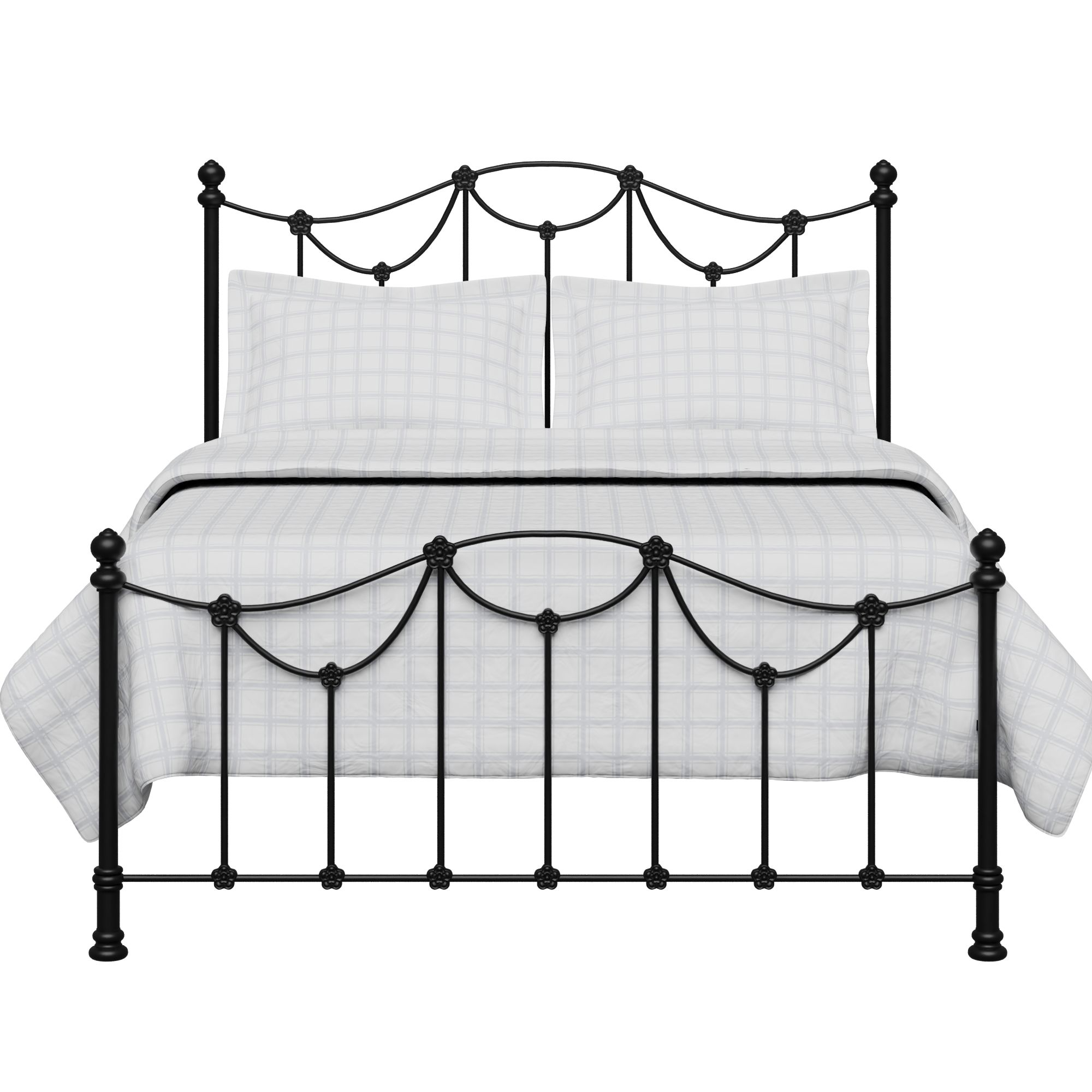 Carie Low Footend Iron Metal Bed Frame The Original Bed Co Uk