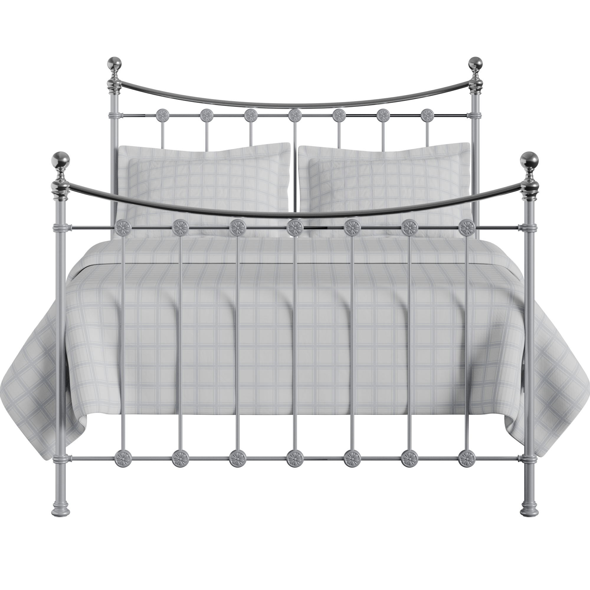 Carrick Chromo iron/metal bed in silver