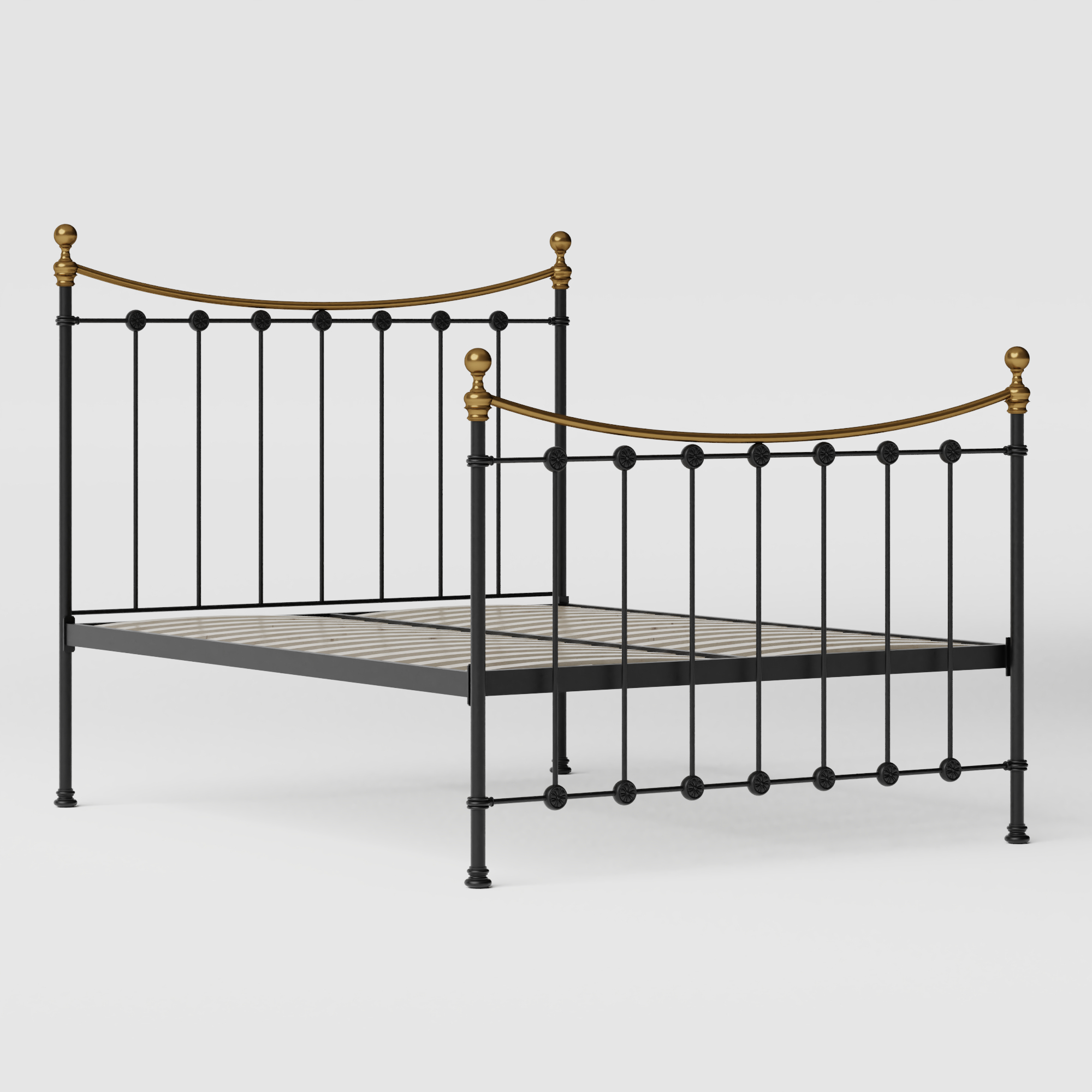 Carrick iron/metal bed in black