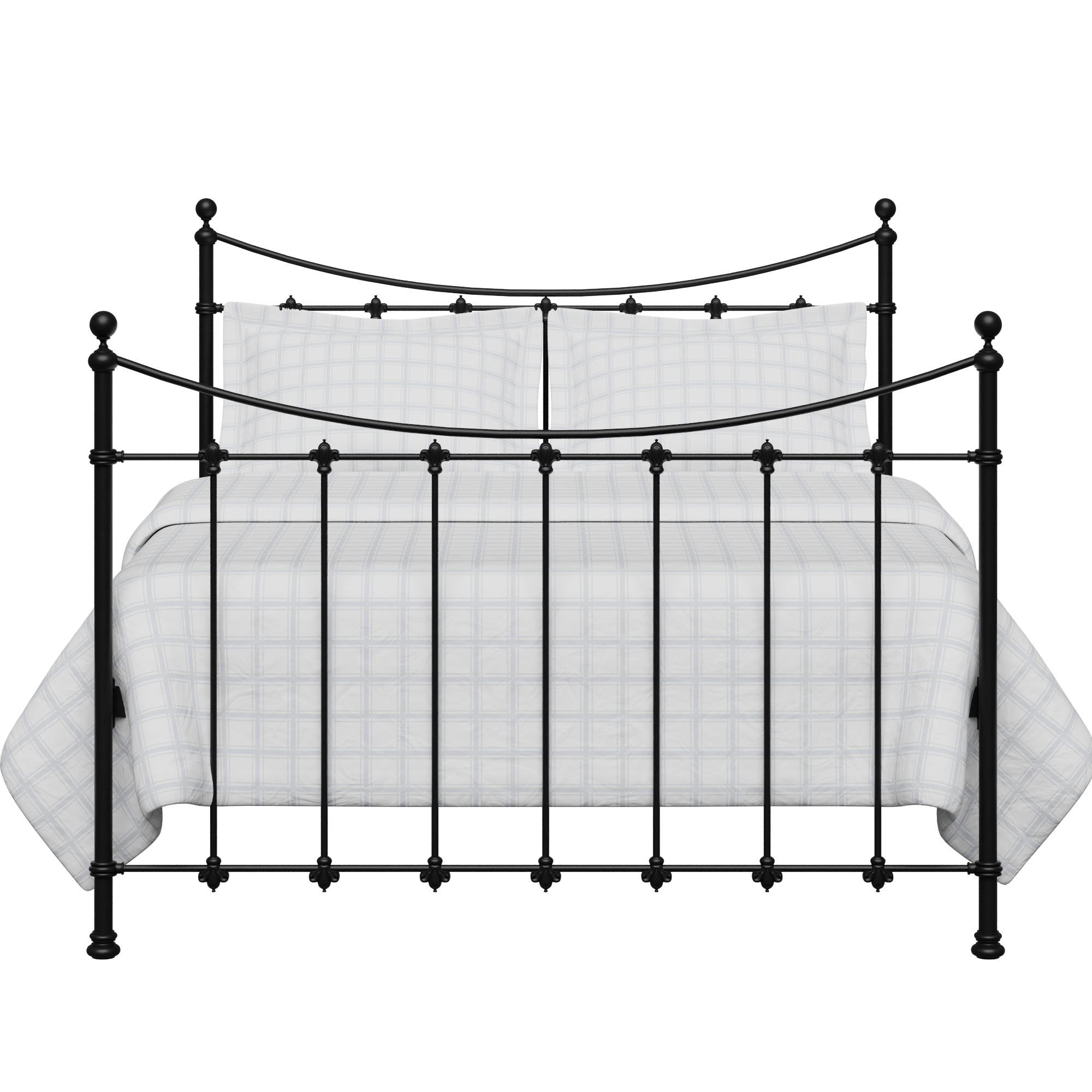 Chatsworth iron/metal bed in black