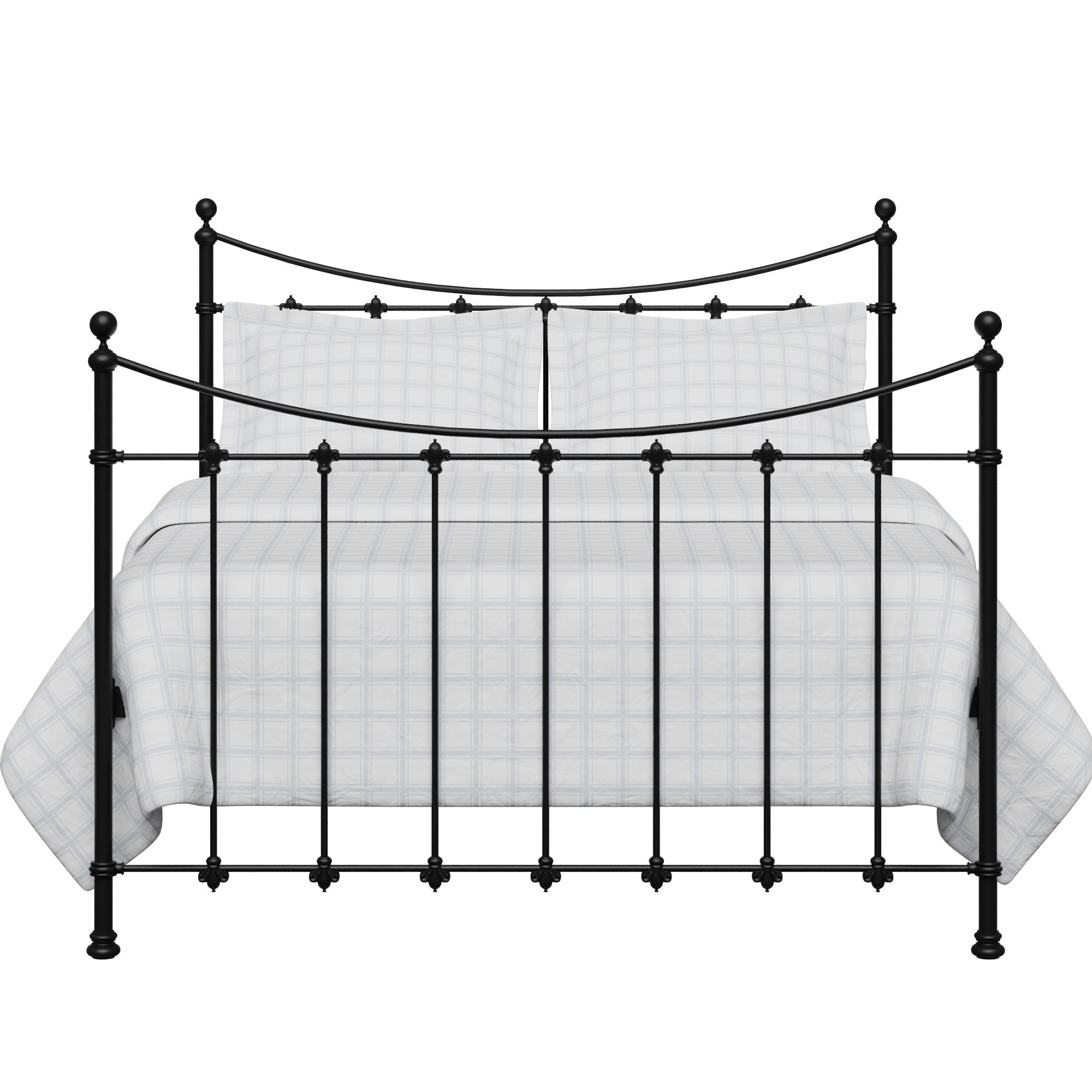 Chatsworth iron/metal bed in black