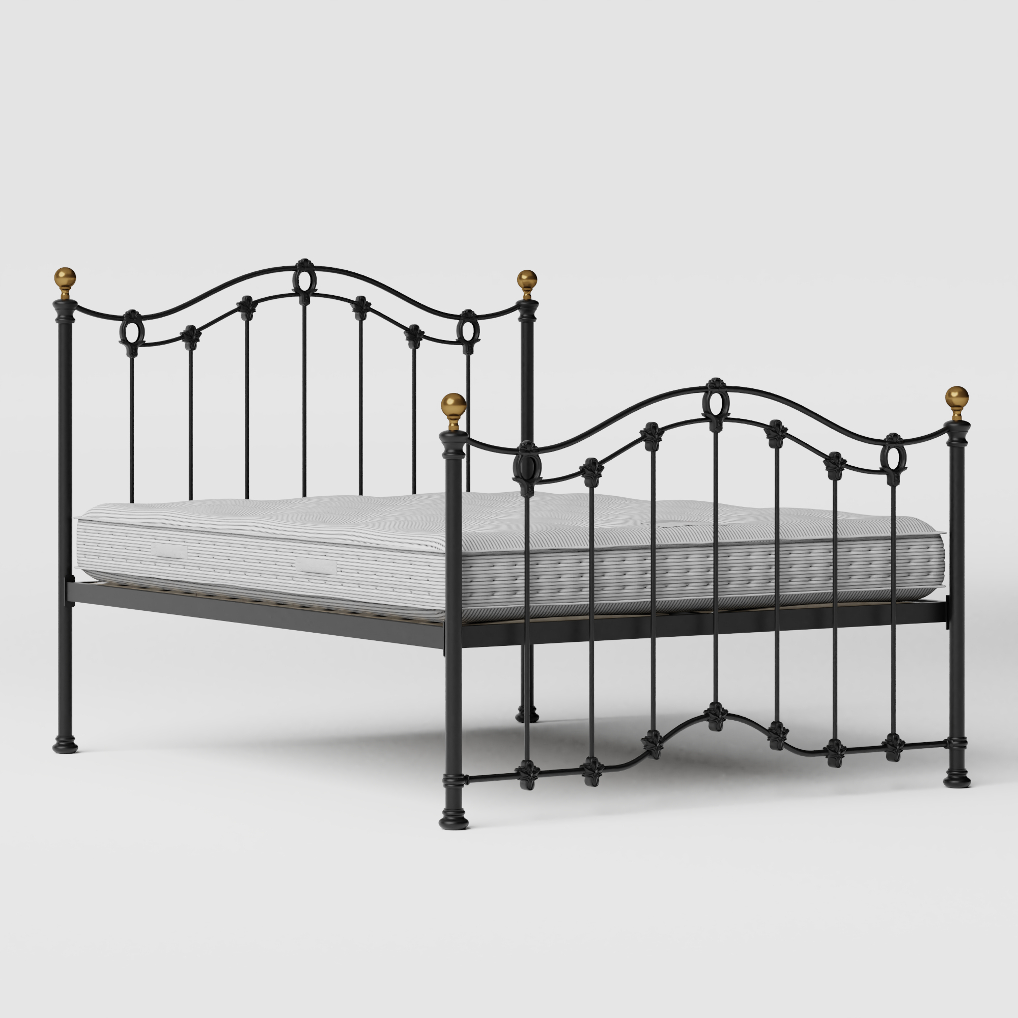 Clarina Iron Metal Bed Frame The Original Bed Co Uk