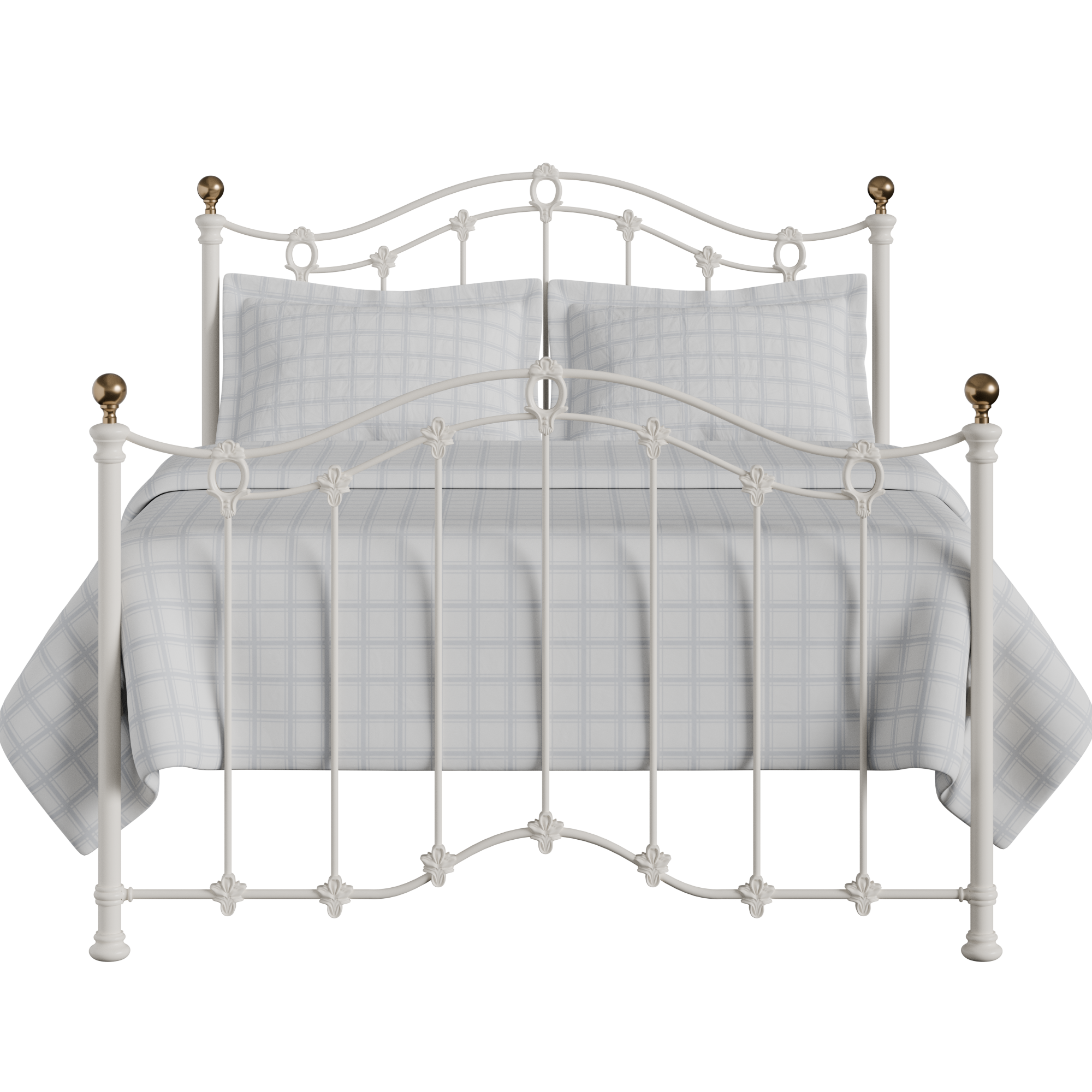 Clarina Iron Metal Bed Frame The Original Bed Co Uk