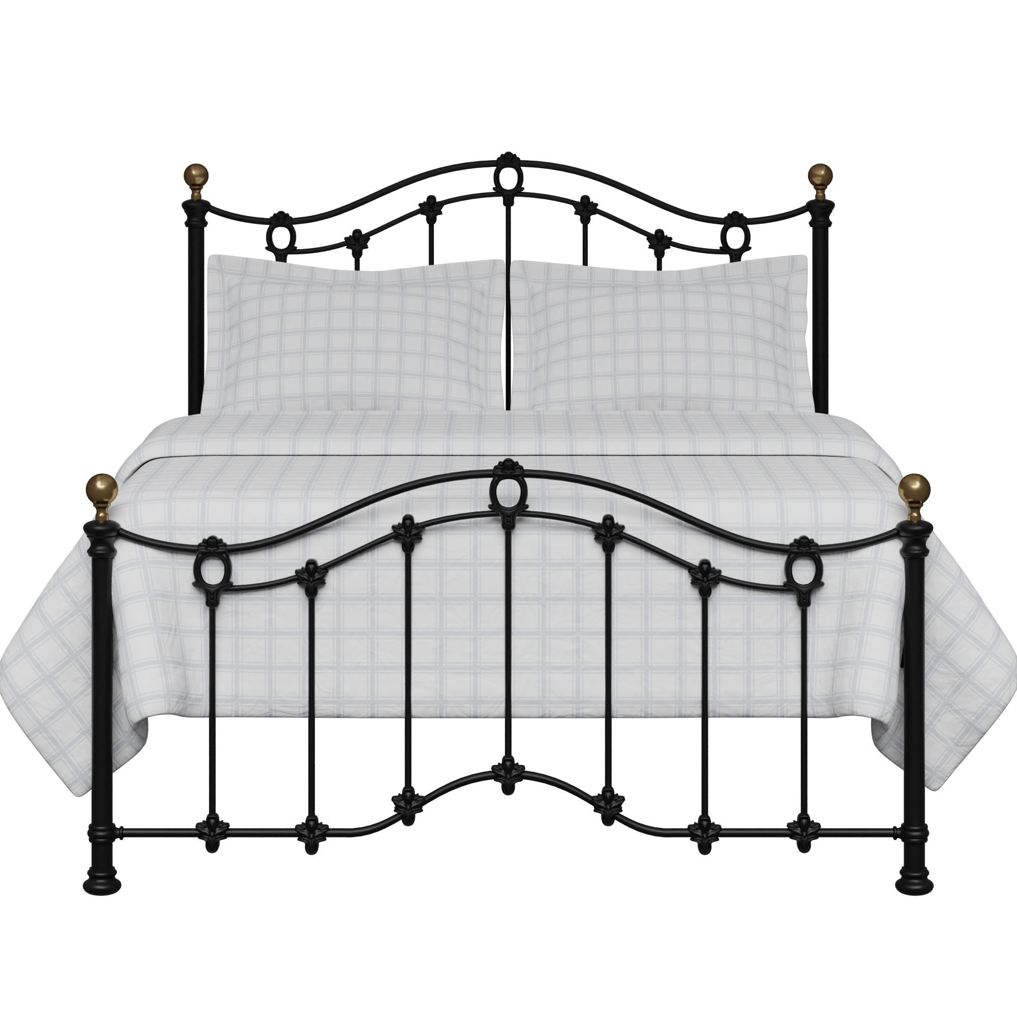 Clarina Low Footend Iron Metal Bed Frame The Original Bed Co Uk