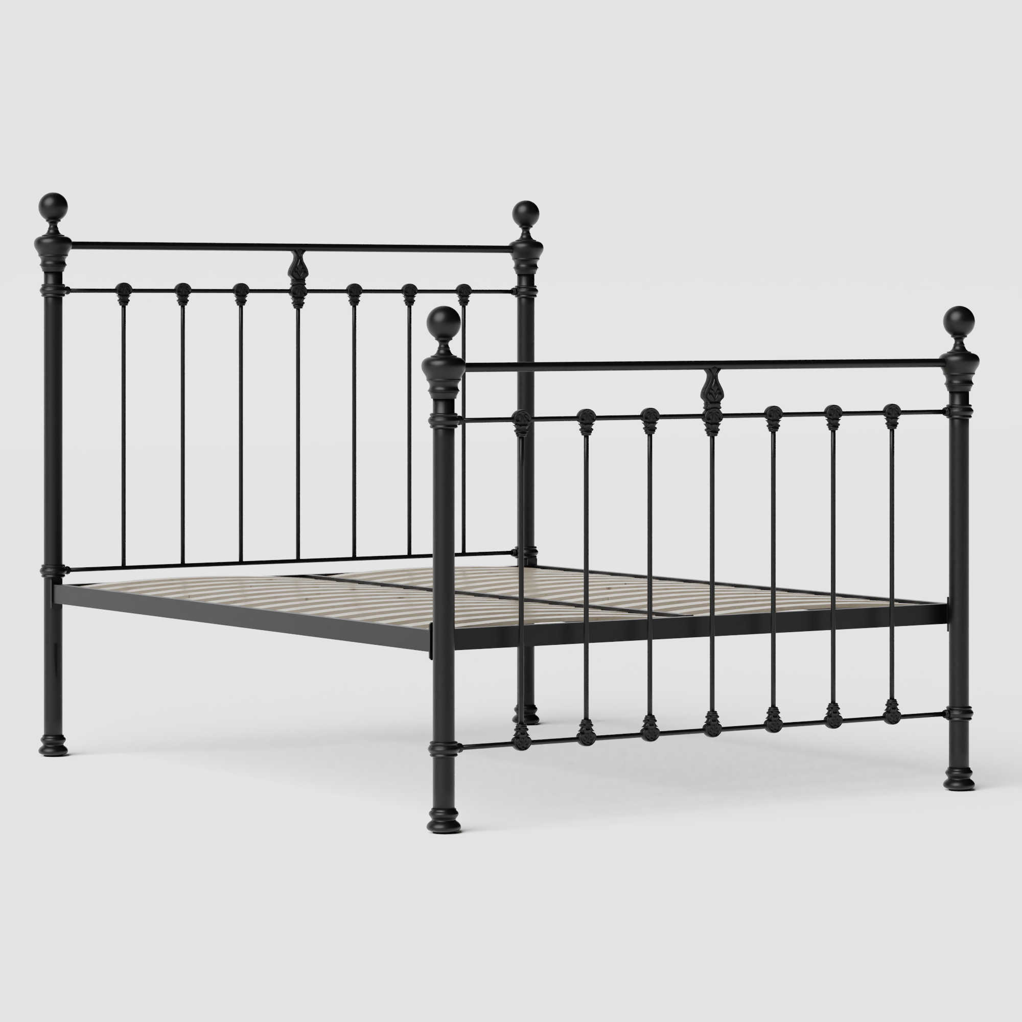 Hamilton Solo iron/metal bed in black