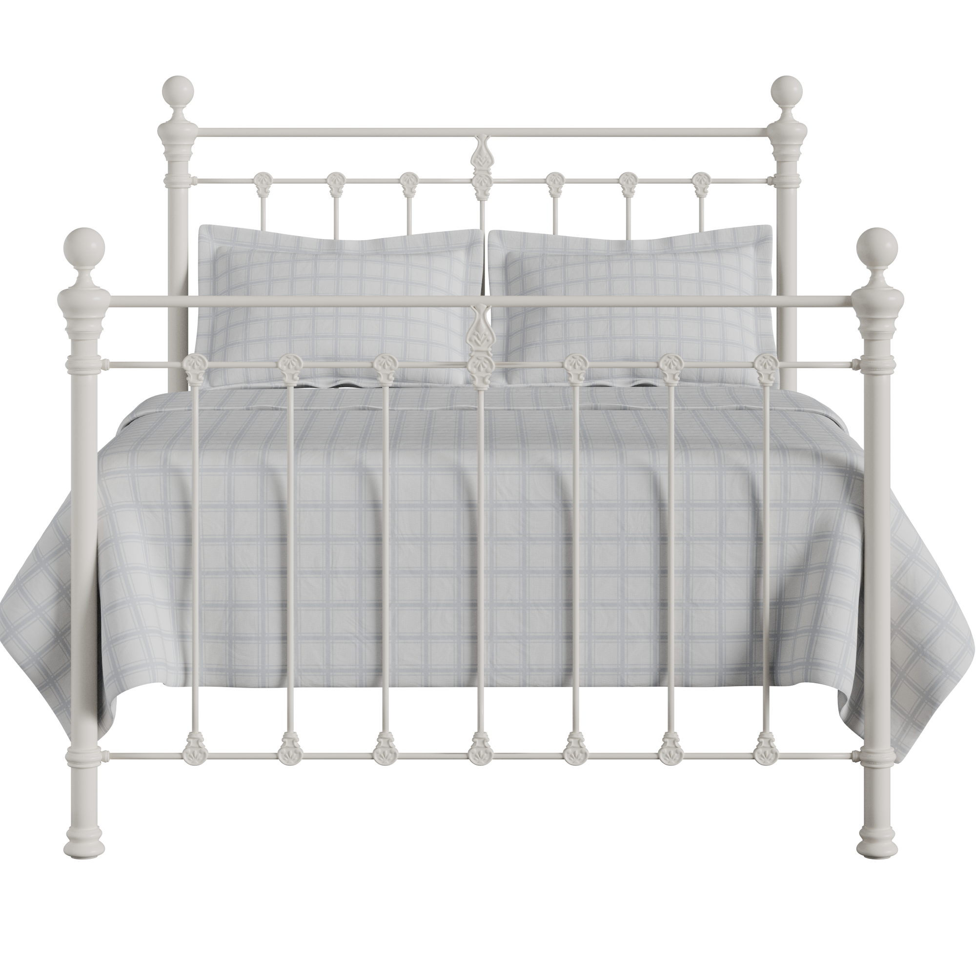 Hamilton Solo iron/metal bed in ivory