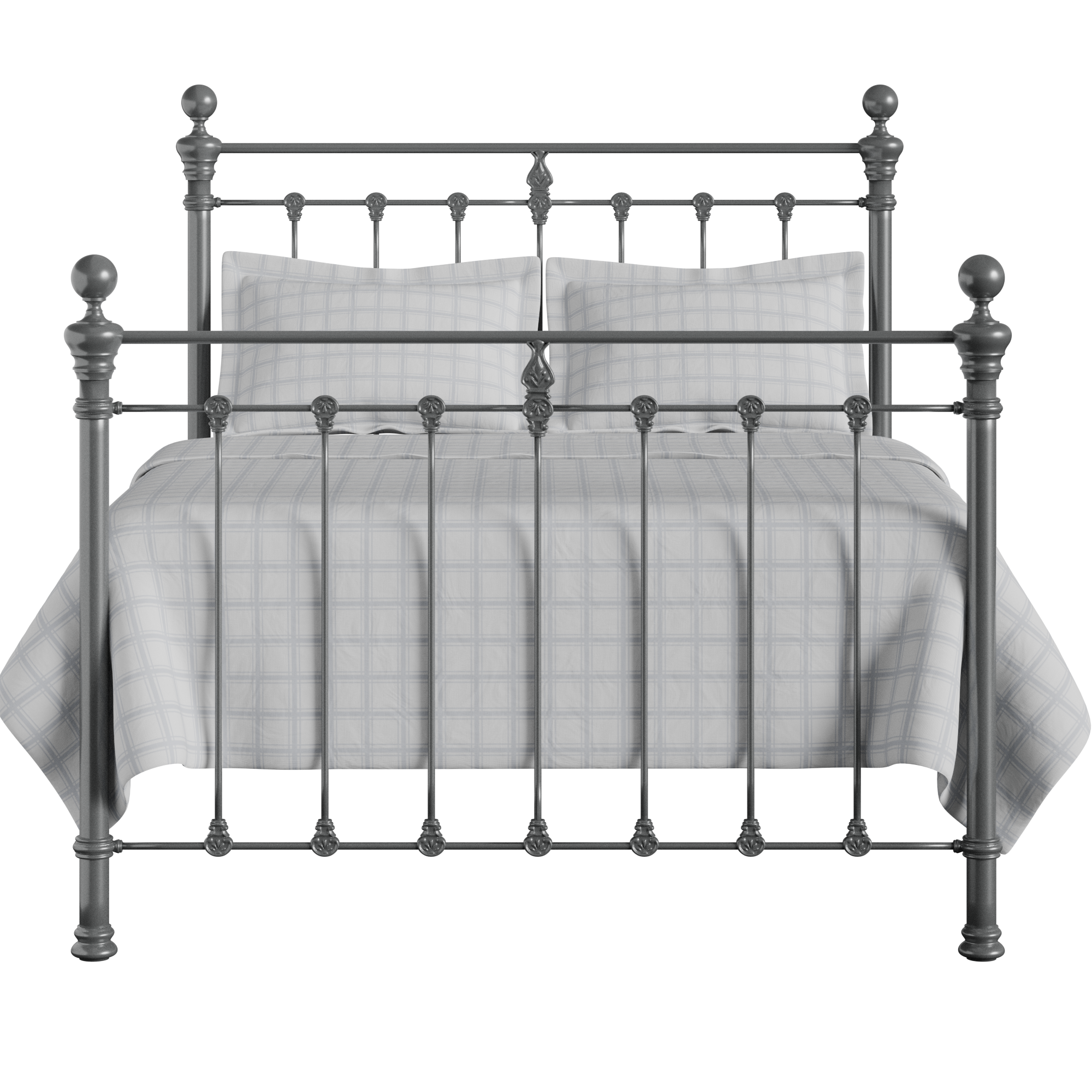 Hamilton Solo iron/metal bed in pewter
