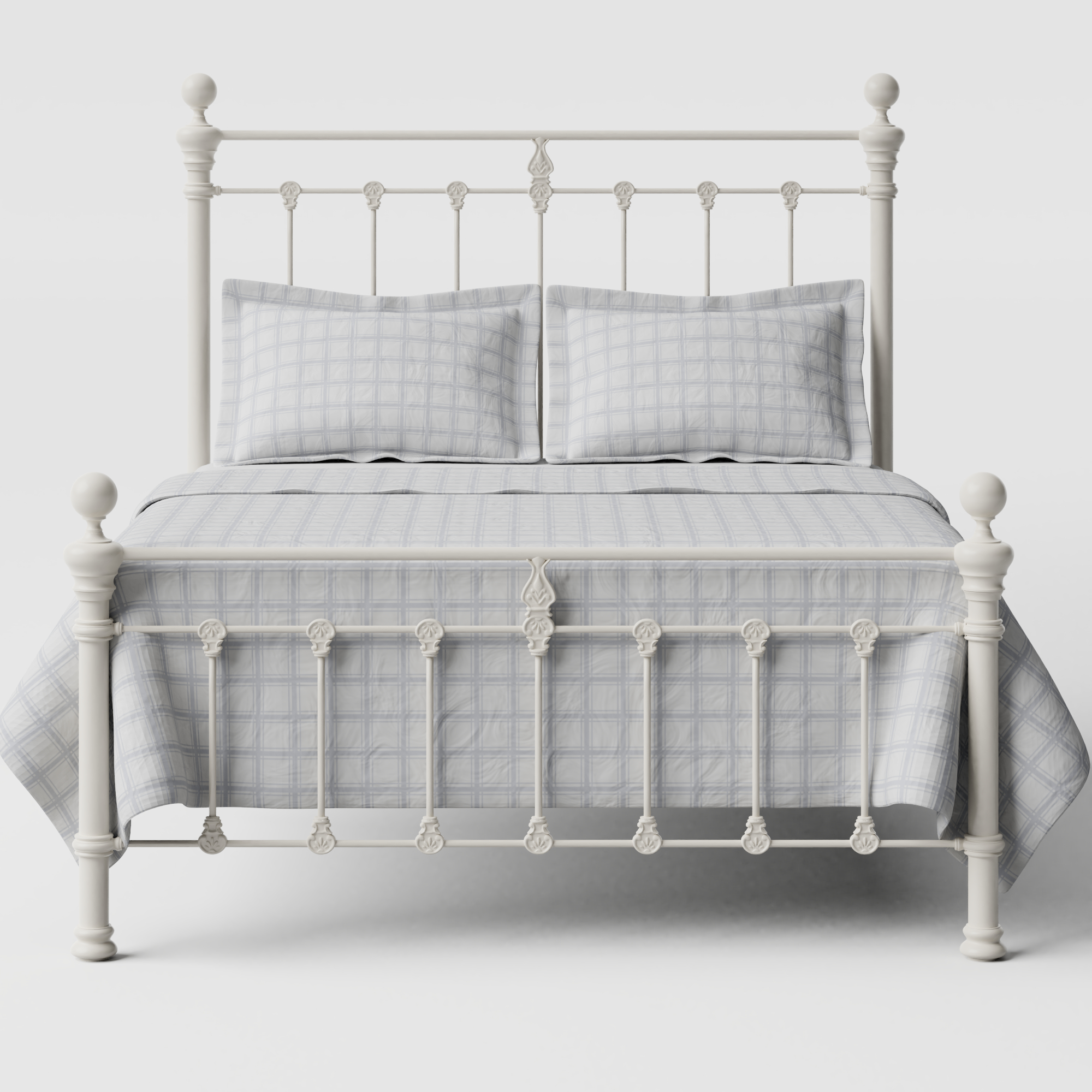Hamilton Solo Low Footend iron/metal bed in ivory