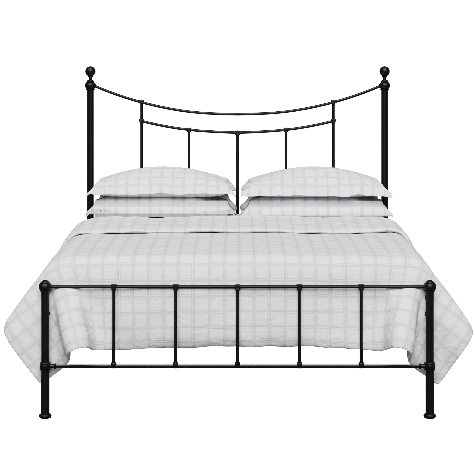 Isabelle iron/metal bed in black