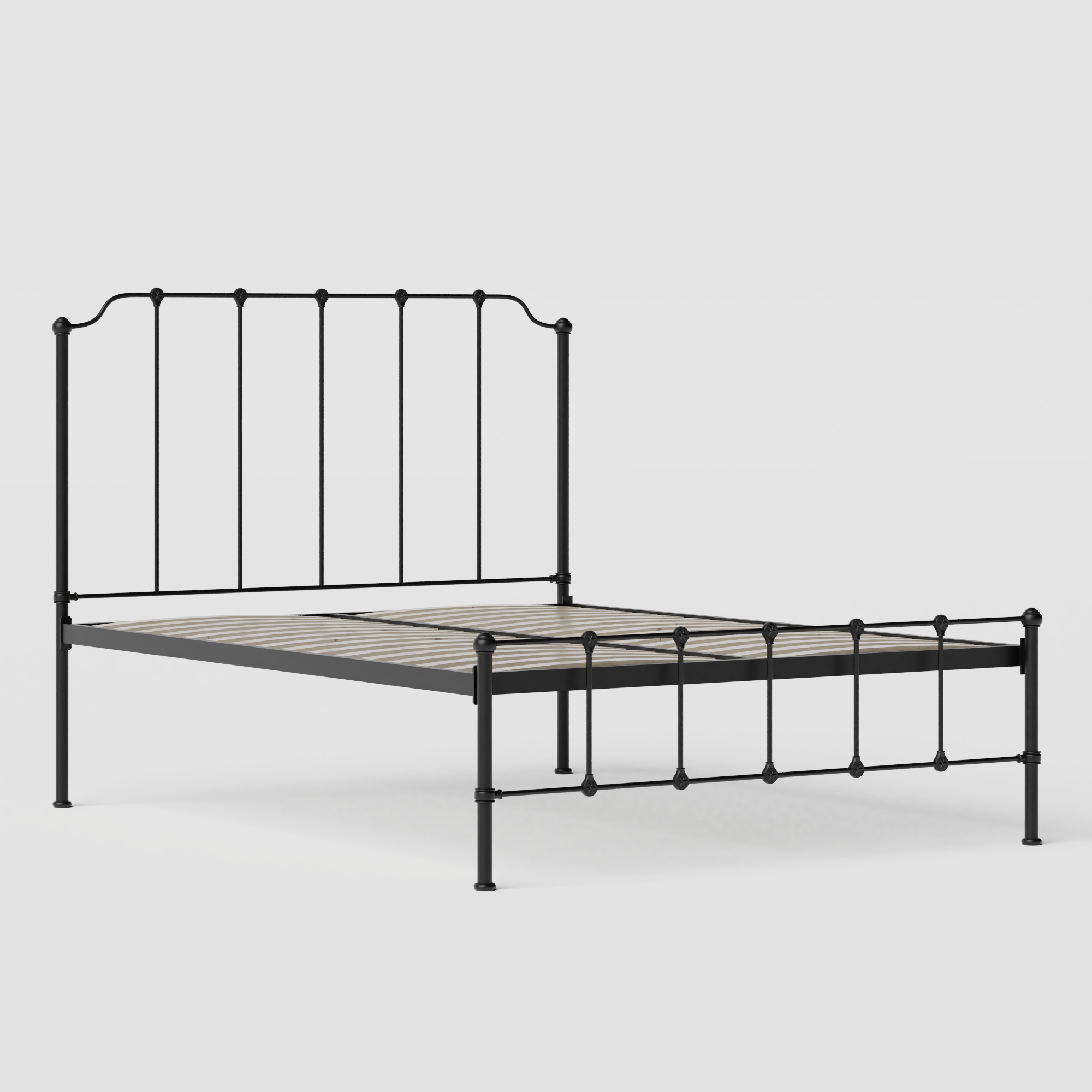 Julia iron/metal bed in black