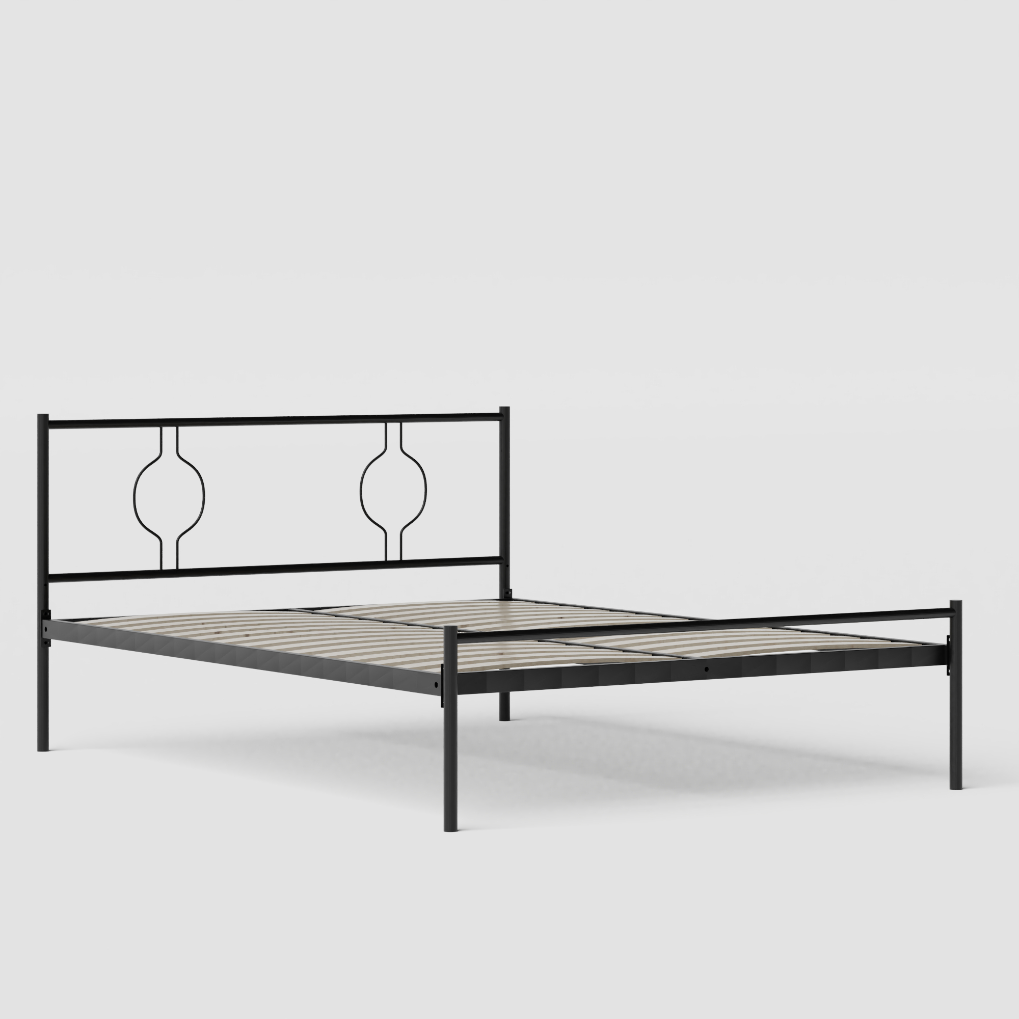 Meiji iron/metal bed in black