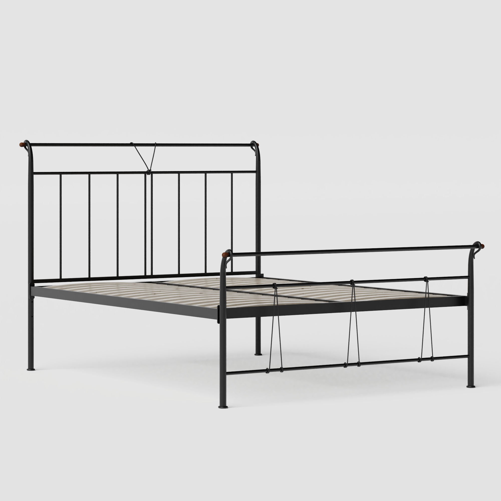 Pellini iron/metal bed in black