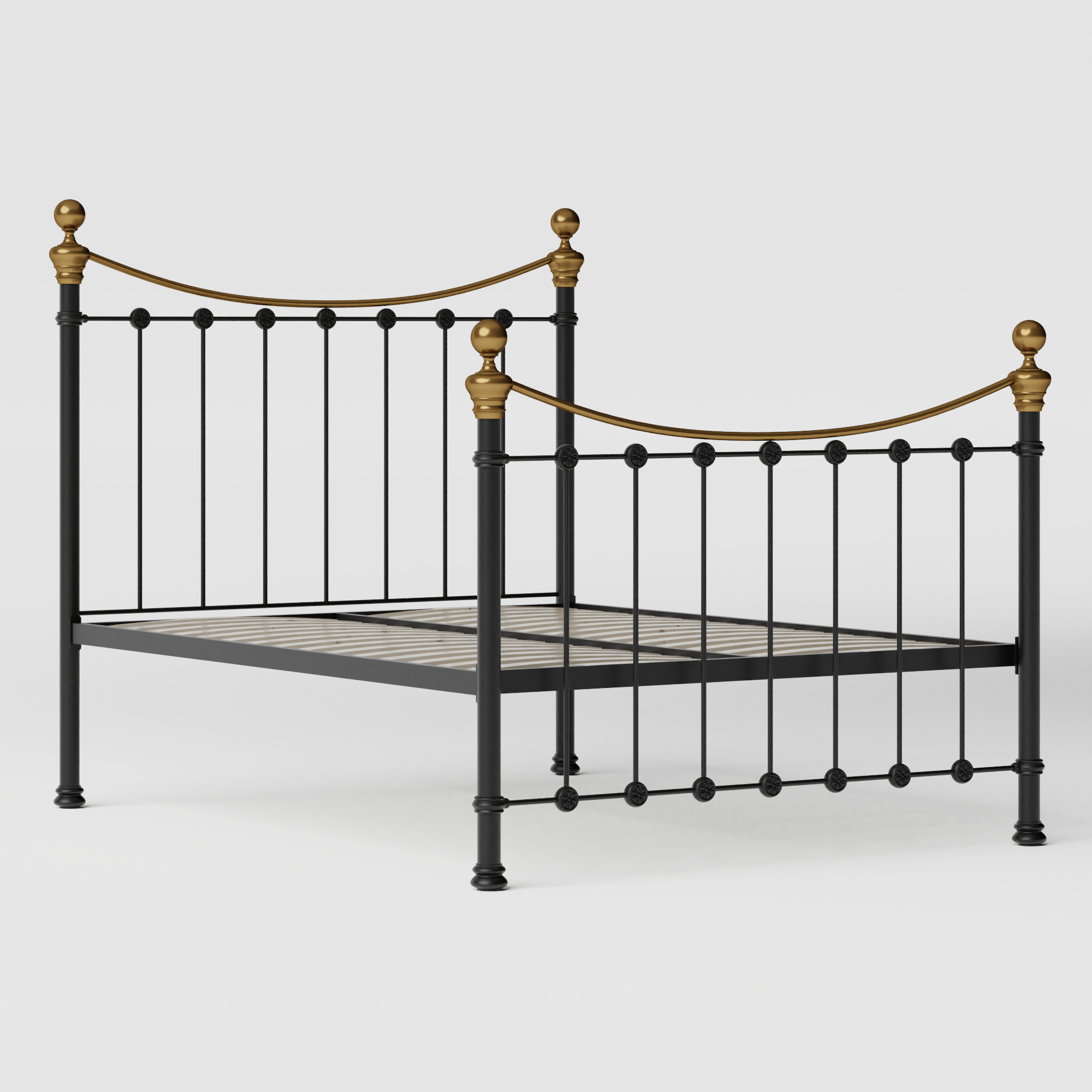 Selkirk iron/metal bed in black