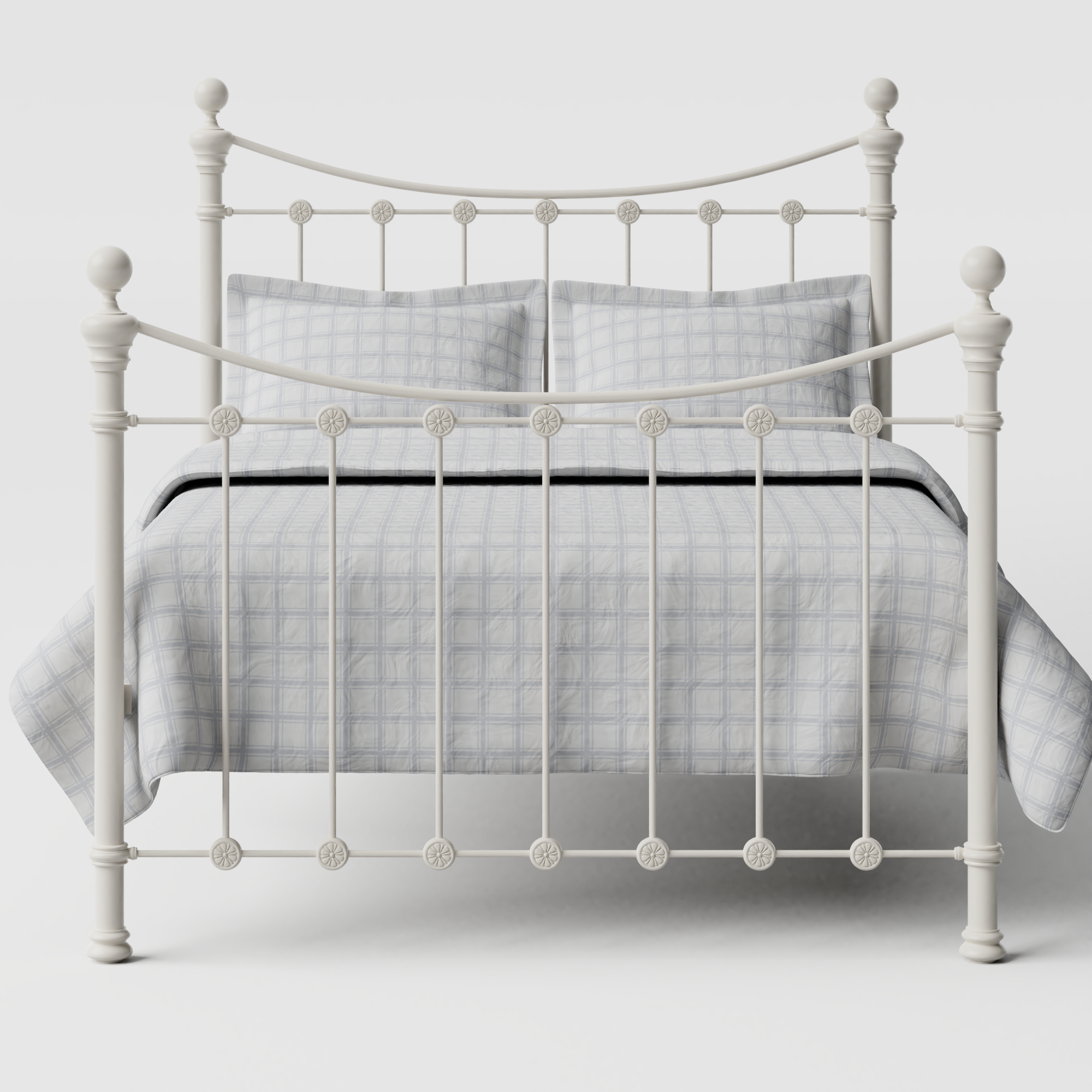 Selkirk Solo iron/metal bed in ivory