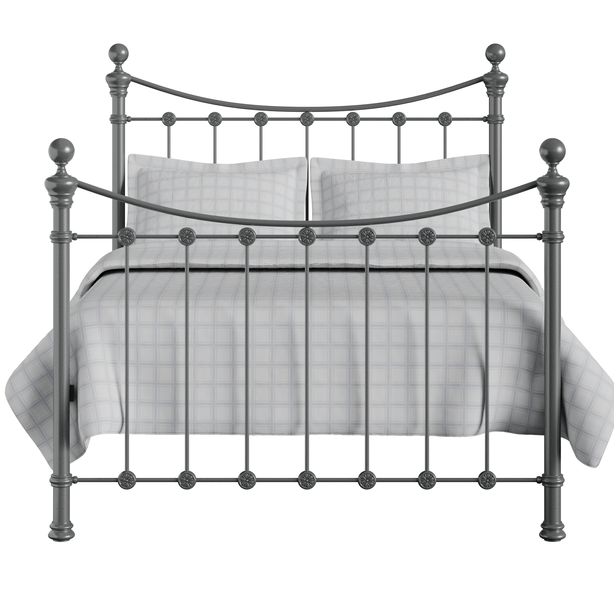 Selkirk Solo iron/metal bed in pewter