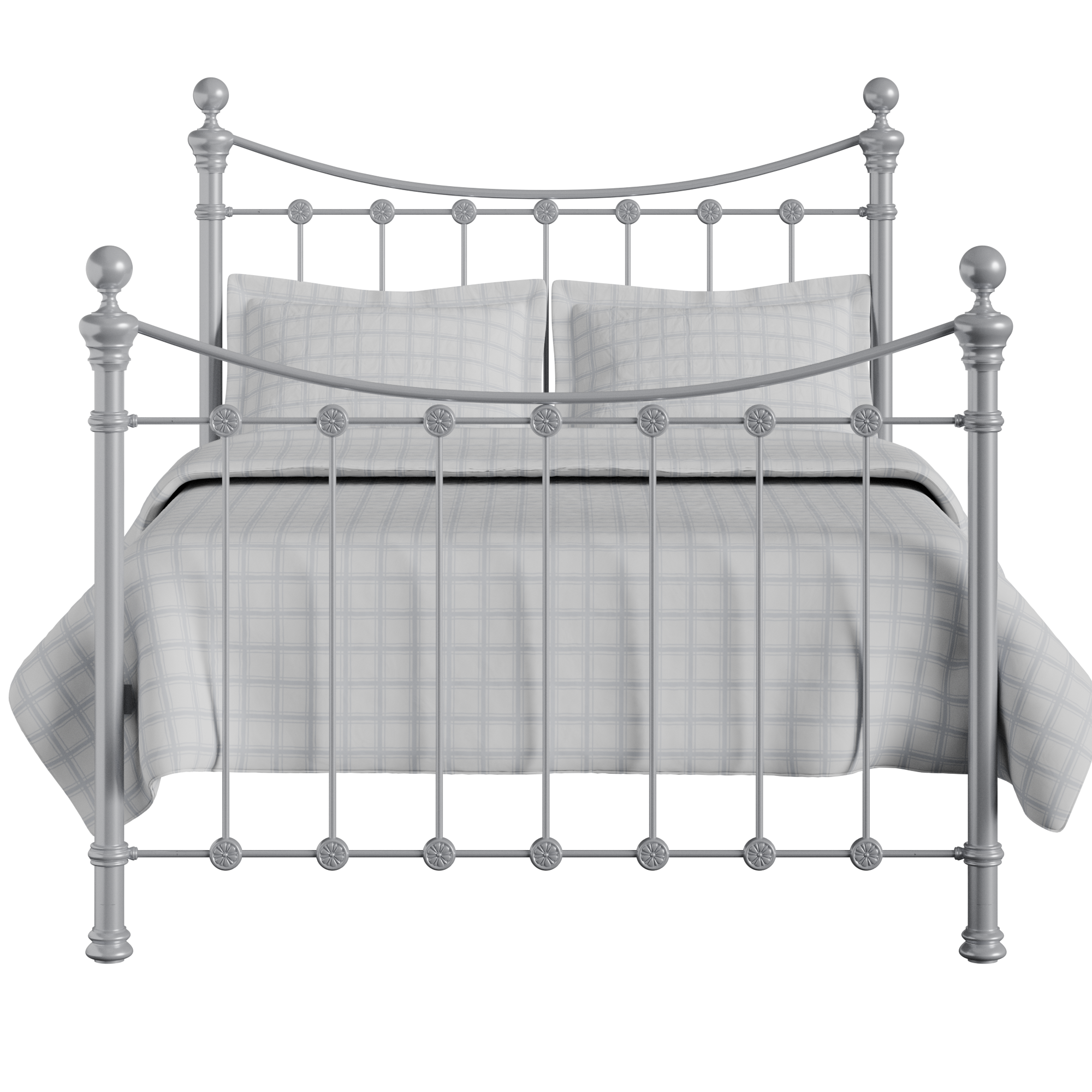 Selkirk Solo iron/metal bed in silver