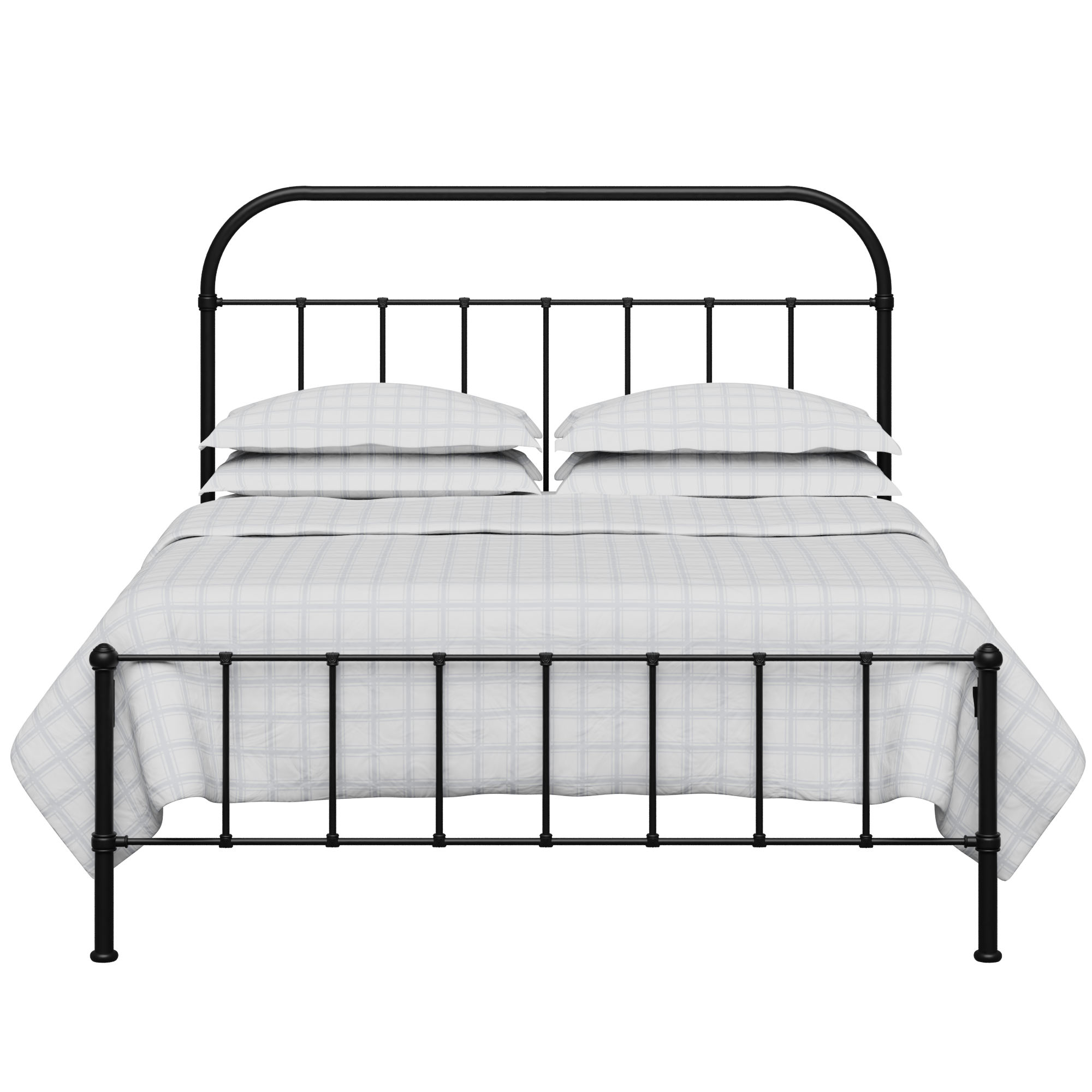 Solomon Iron Metal Bed Frame The, What Kind Of Metal Are Bed Frames Made Of