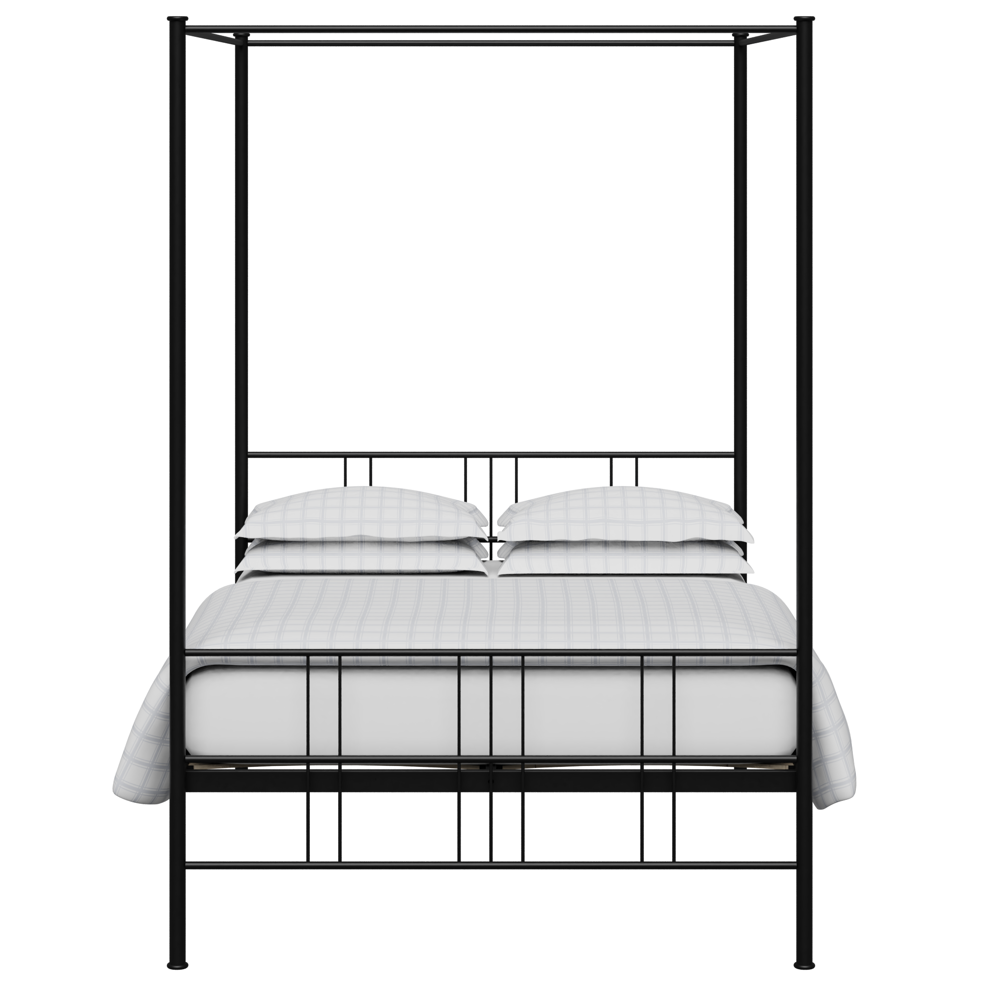 Toulon iron/metal bed in black