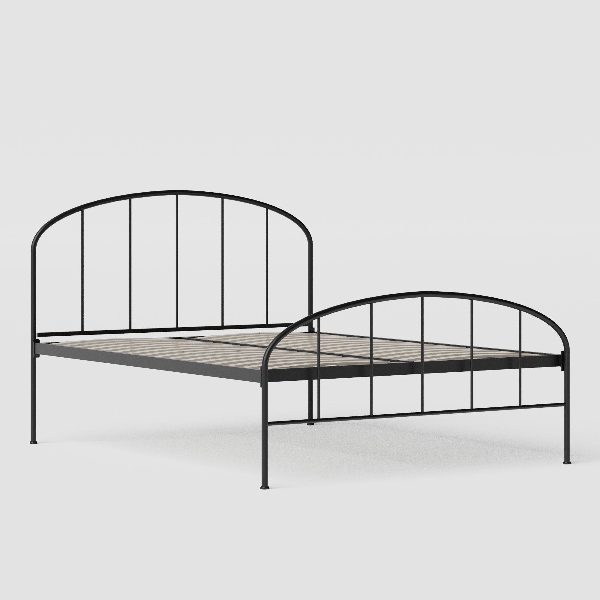 Waldo iron/metal bed in black