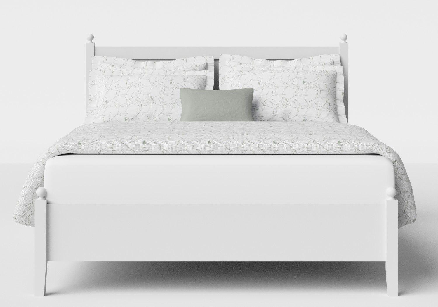 Marbella Low Footend Painted Wood Bed Frame The Original Bed Co UK