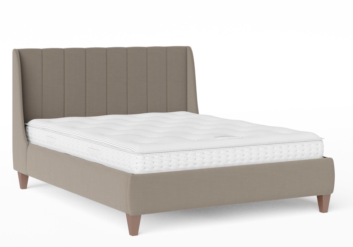 Sunderland Pleated Upholstered Bed Frame The Original Bed Co UK